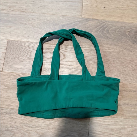 Aerie Offline Cross-back Sports Bra in Green - Picture 3 of 4